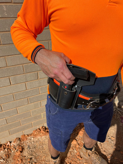 Supersonic Leather 6" Scraper Holster - for angled or straight scrapers